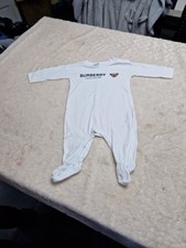 Burberry  bear romper 6 months