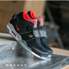 Nike Air Cruz - Mens Trainers - UK SIZE 11 - Black/Crimson - RARE - NEW!