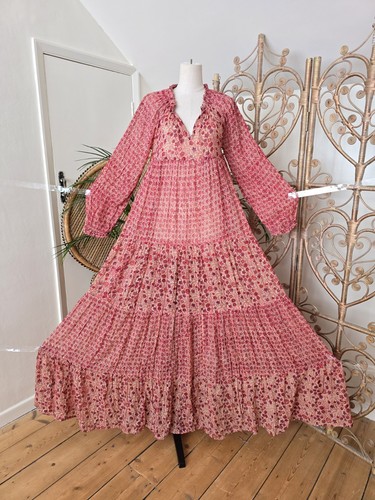 Vintage phool cotton indian - phool,