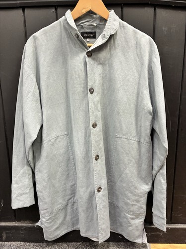 Eskandar linen blend shirt - eskandar,