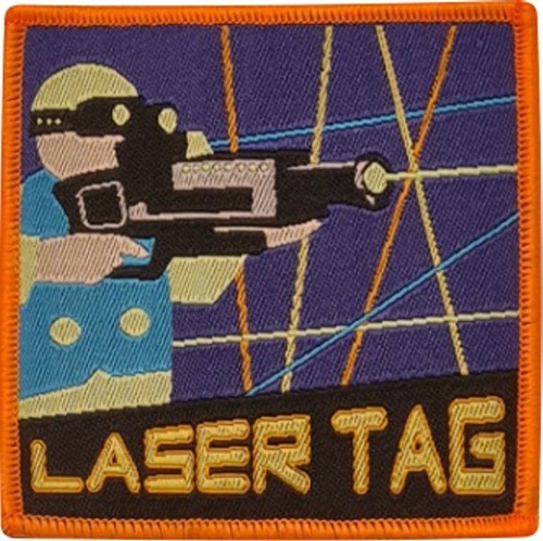 Laser tag badge guide - 10,
