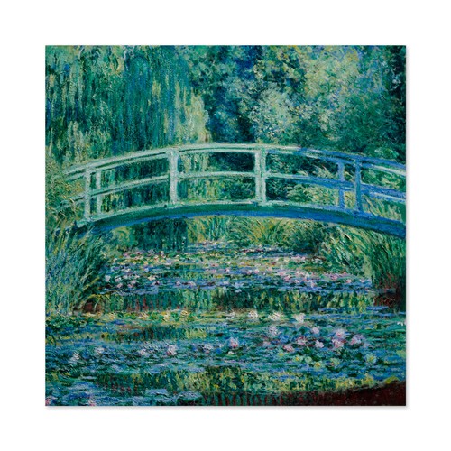 Monet water lilies japanese - monet,
