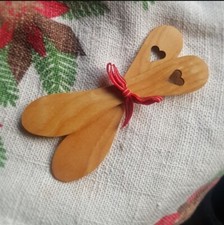 Set Of 2 Wooden Birch Swedish