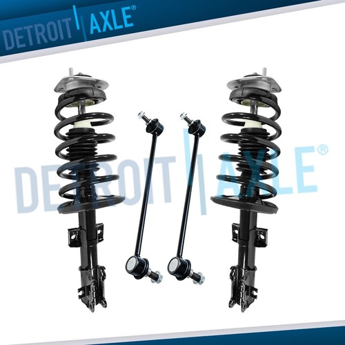 Front struts coil spring - w/,