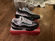 uk 9 air max 95 black, grey