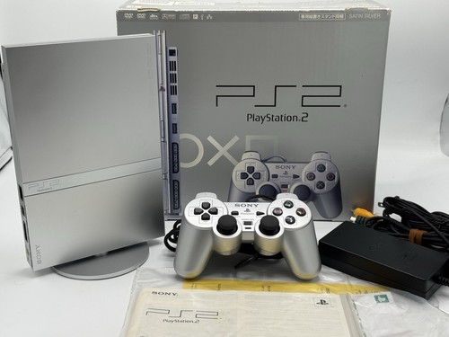 Sony ps2 satin silver - sony,