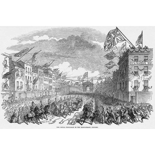 Ireland royal procession - ireland,