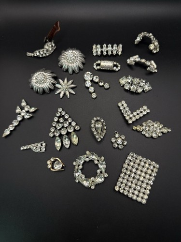 Vintage 1920s 1940s rhinestone - 1940s,