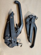 pair of genuine vw mk1 golf cabrio hood handle left and right