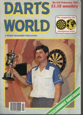 Darts World Magazines Feb - Aug  1991 x 7 - Choose Your Issue, Dennis Priestley