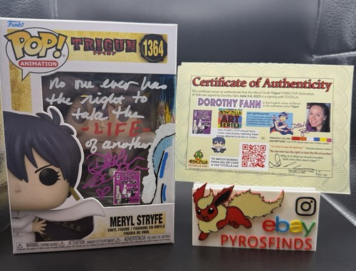 Meryl stryfe funko 1364 signed - meryl,