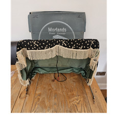 Morlands pram canopy black - pram,