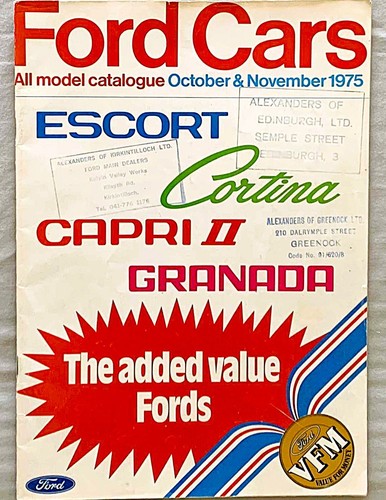 Ford cars range - ford,