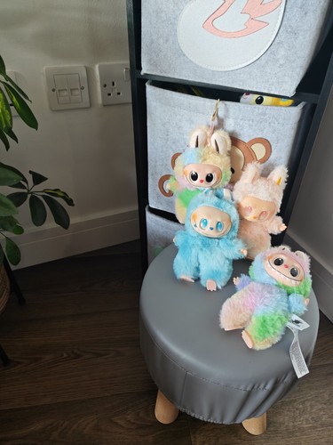 Set cute plush monster - 4,