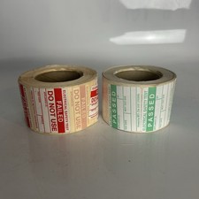 PAT Tester Labels Sticker Roll