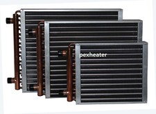 Finned Coil Water to Air Heat