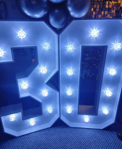 Led number lights 4ft - led,