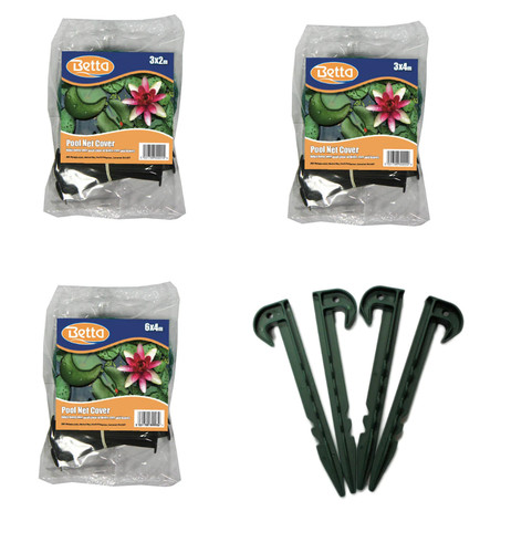 Betta pool net cover garden - pool,
