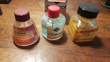 3 Vintage Film Cement  Agfa Cinecol Film Cement -johnsons,may Baker Vintage
