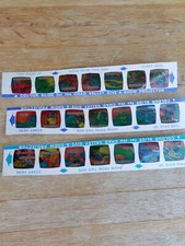 VINTAGE CHAD VALLEY-COLOUR PROJECTOR SLIDES  - THUNDERBIRDS & STINGRAY LOT OF 3