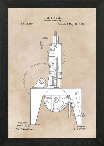 Patent art singer sewing - patent,