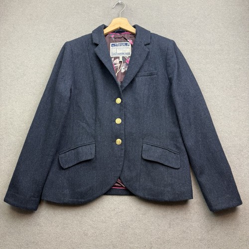Joules tweed jacket navy - tweed, uk
