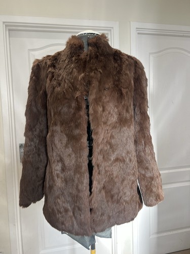Rabbit fur coat - rabbit,