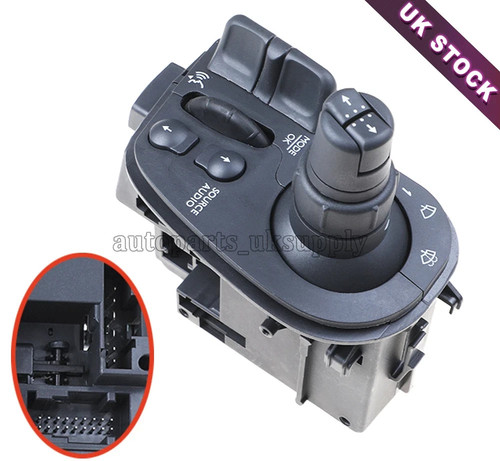 Wiper radio switch - switch, stalk
