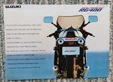 SUZUKI RG400/RG500 GENUINE