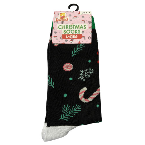 Ladies christmas socks - christmas, socks,