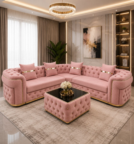 Luxury velvet chesterfield - luxury,
