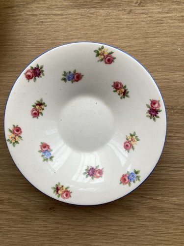 Colclough saucers and milk - and,
