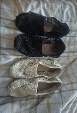 Ladies Tom's Shoes X2 Pairs