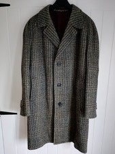 Vintage Herringbone Wool Tweed