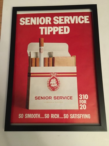 Senior service cigarettes - service, cigarettes-1963