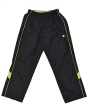 STARTER Boys Tracksuit Trousers 7-8 Years Medium Grey Polyester TN11