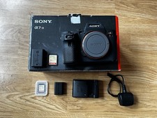 Boxed Sony Alpha A7rii Full Frame Mirrorless Digital Camera with 2 x SD Cards