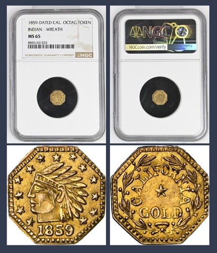 Gem 1859 california gold - 1859,