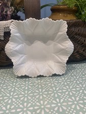 Shelley Dainty White, Shallow Fruit Bowl, 9.25 Inches