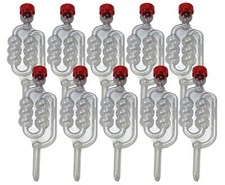 10 x Fermentation Bubbler Six