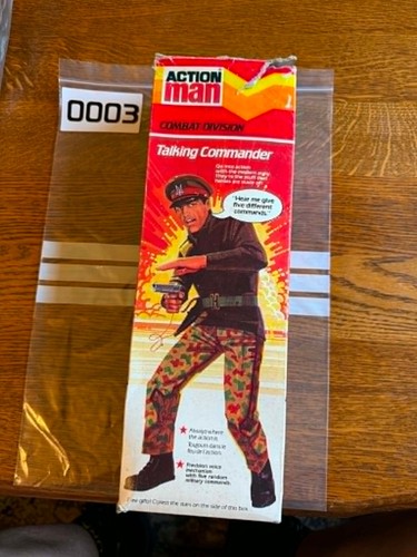 Vintage action man talking - vintage,