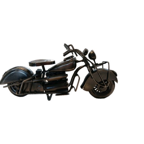 Collectable metal motorcycle - metal,