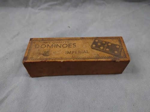 Vintage dominoes set imperial - vintage, set.