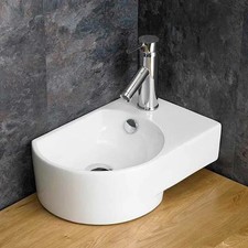 Aversa 400mm White Ceramic