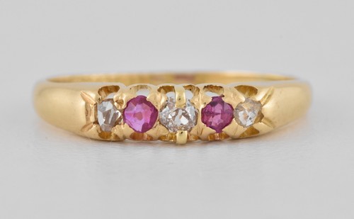 Antique victorian 18ct gold - antique,