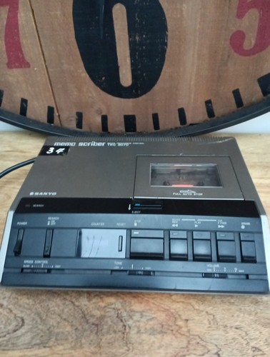 Vintage sanyo memo scriber - scriber, trc