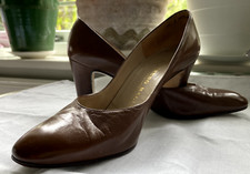 BRUNO MAGLI-Brown 100% leather ladies shoes. Size: 39