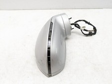 AUDI A7 MK1 4G8 WING MIRROR MANUAL FOLDING LEFT PASSENGER SIDE SILVER LX7W 2012