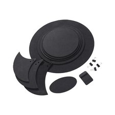 10x Drum Mute Pad Pad Drum Silencer Pads Drum Practice Pad Set for Practice