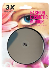 3, 5, 10 or 12x Magnifying Cosmetic Mirror Suction Cups Make up Eyebrows Travel